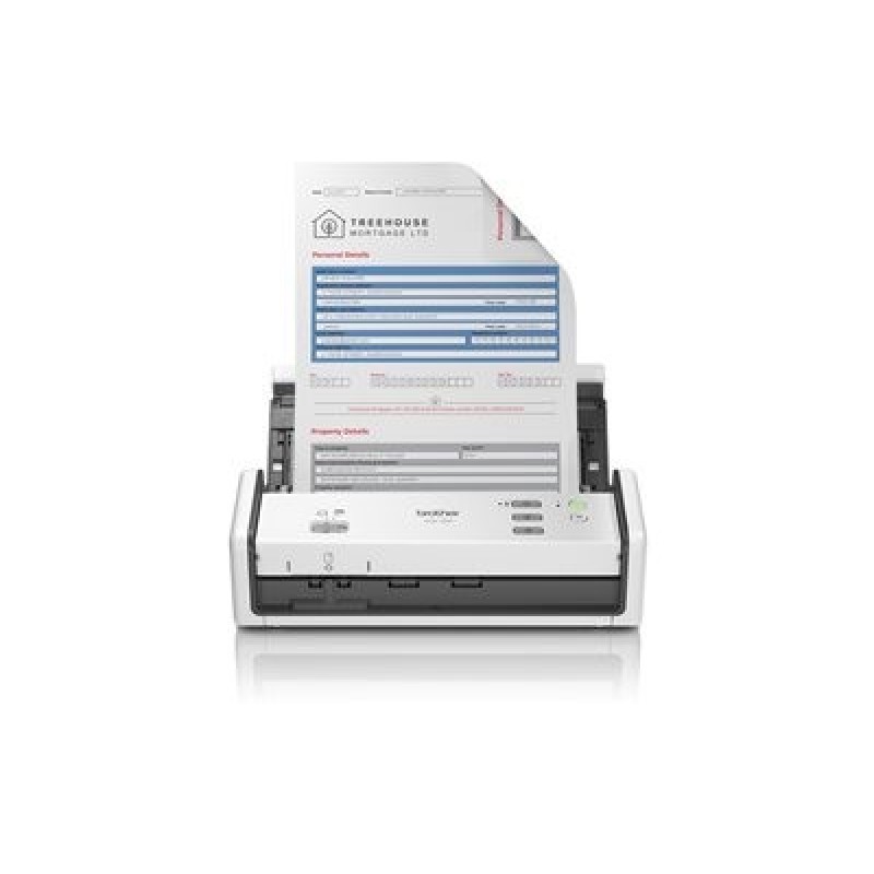Brother ADS-1300 - Skener dokumentů - Duální CIS - Duplex - A4 - 600 dpi x 600 dpi - až 30 stran za min. (ČB) / až 30 stran za