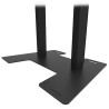 Neomounts AFP-875BL - Upevňovací komponent (floor plate) - pro podlahový stojan - ocel - černá - pro Neomounts FL55-875BL1