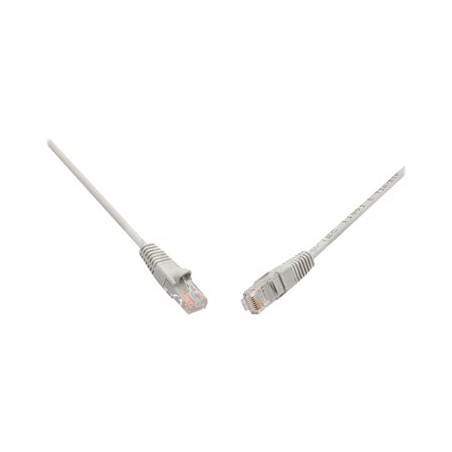 SOLARIX patch kabel CAT5E UTP PVC 0,5m šedý snag-proof