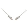 SOLARIX patch kabel CAT5E UTP PVC 0,5m šedý snag-proof