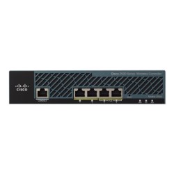 Cisco 2504 Wireless Controller for High Availability - Zařízení pro správu sítě - 4 porty - 1GbE - 1U - repasovaný
