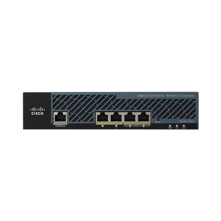 Cisco 2504 Wireless Controller for High Availability - Zařízení pro správu sítě - 4 porty - 1GbE - 1U - repasovaný