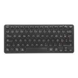 Targus - Klávesnice - multi-zařízení - compact - antibakteriální - bezdrátový - Bluetooth 5.1 - francouzská - černá