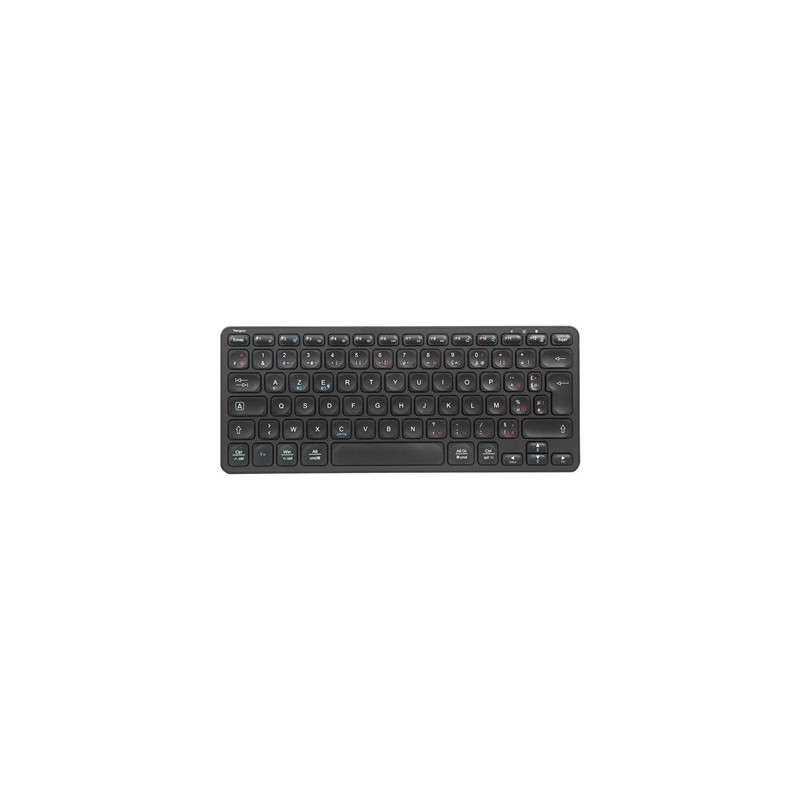 Targus - Klávesnice - multi-zařízení - compact - antibakteriální - bezdrátový - Bluetooth 5.1 - francouzská - černá