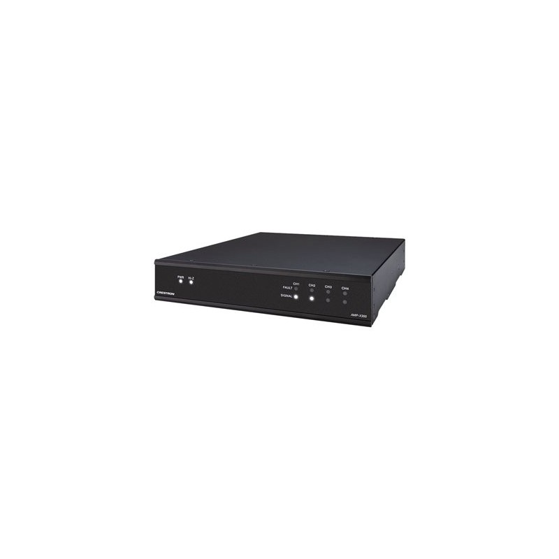 Crestron X-Series AMP-X300 - Zesilovač - 4 x 75 Watt - černá