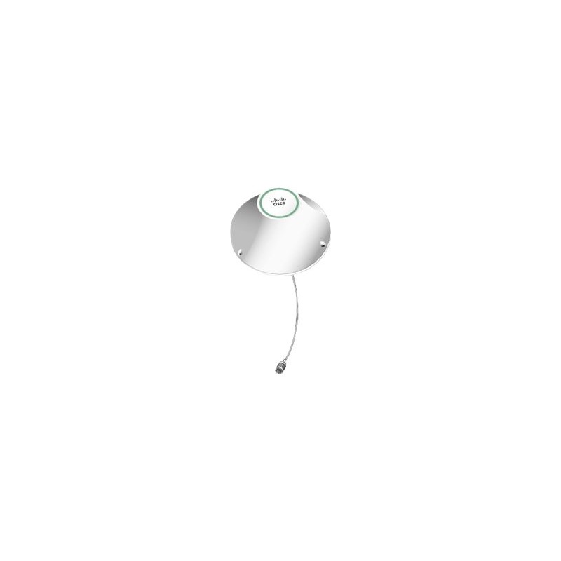 Cisco Multiband Indoor 4G Volcano Antenna - Anténa - mobil - 1 dBi (pro 698 - 960 MHz), 2 dBi (pro 1575 MHz), 3 dBi (pro 1,71