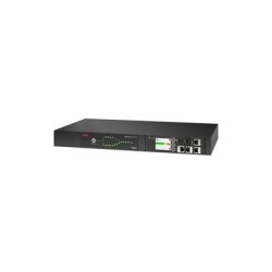 APC NetShelter - Automatický prevodový spínac (k montáži na regál) - AC 208 V - 3300 VA - 1 fáze - Ethernet 10/100/1000, USB