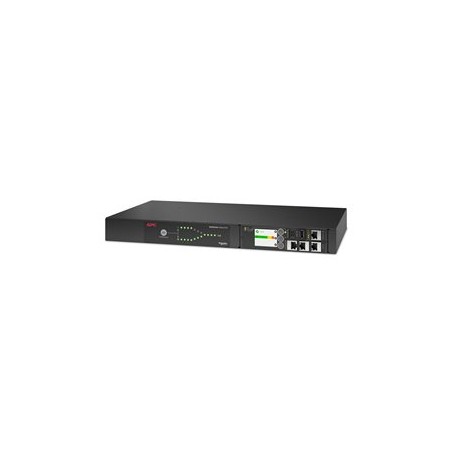 APC NetShelter - Automatický prevodový spínac (k montáži na regál) - AC 208 V - 3300 VA - 1 fáze - Ethernet 10/100/1000, USB