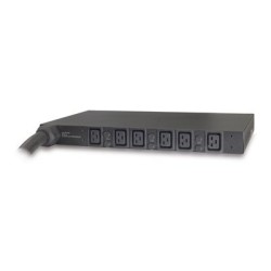 APC Basic Rack PDU - Pásek na rozvod silnoproudu (k montáži na regál) - AC 208 V - 3 fáze - vstup: Hubbell CS8365C - výstupní