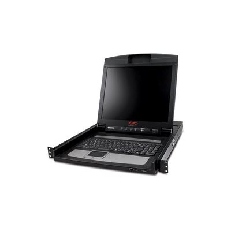APC LCD Console - KVM konzole - 17" - připevnitelný na regál - 1280 x 1024 @ 75 Hz - černá - 1U - pro P/N: SMX1000CUS