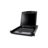 APC LCD Console - KVM konzole - 17" - připevnitelný na regál - 1280 x 1024 @ 75 Hz - černá - 1U - pro P/N: SMX1000CUS