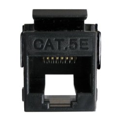 DATACOM UTP Keystone Cat5e černý Dual Slim zadní zářez