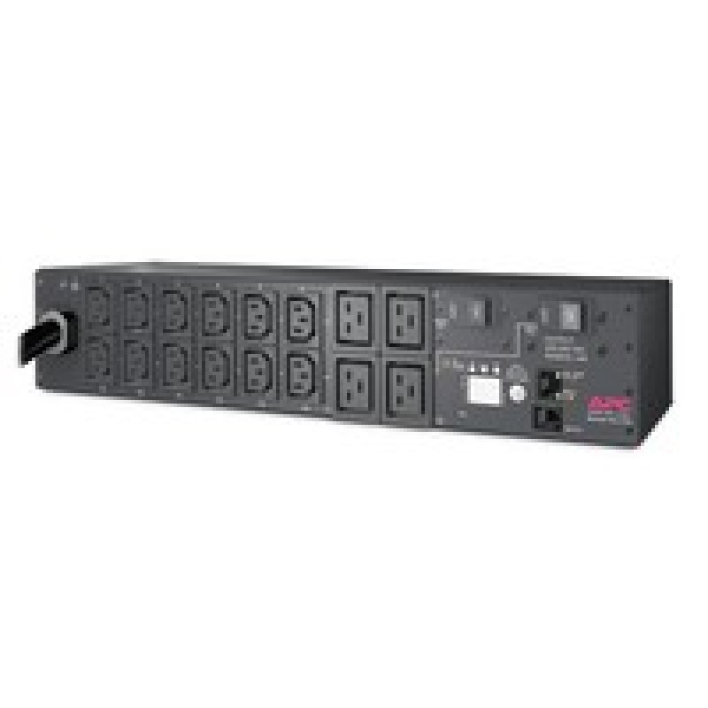 APC Rack PDU Metered 2U 30A 208V (12) C13S & (4) C19, Rack PDU, Metered, 2U, 30A, 208V, (12) C13S & (4) C19