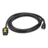 APC - Elektrický kabel - NEMA 5-15 (M) do IEC 60320 C19 - AC 120 V - 15 A - 3 m - černá - pro P/N: SCL500RM1U, SMT1500X93
