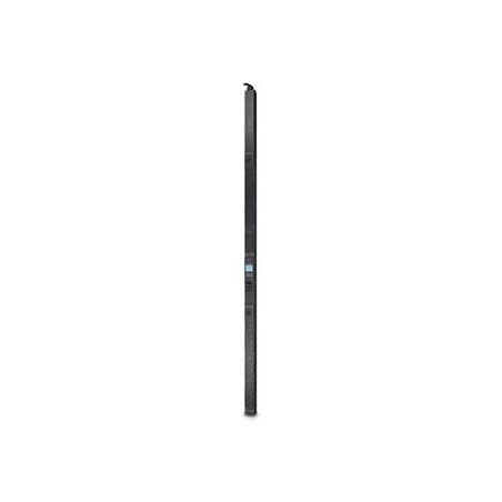 APC Metered Rack PDU - Pásek na rozvod silnoproudu (k montáži na regál) - AC 200/208/230 V - Ethernet 10/100, RS-232 - vstup: