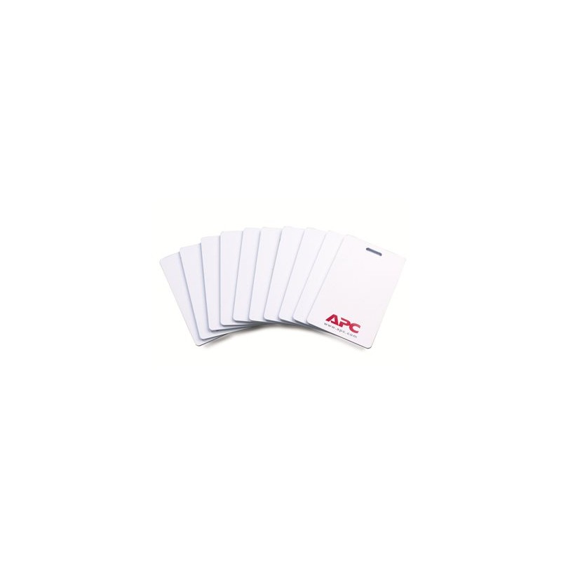 APC NetBotz HID Proximity Cards - Bezkontaktní karta - slonovinová (balení 10) - pro Rack Access PX - HID