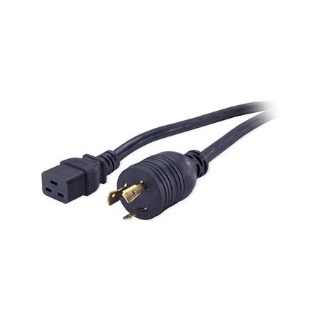 APC - Elektrický kabel - IEC 60320 C19 do NEMA L6-20 (M) - 3.7 m - černá - pro P/N: SMT3000I-AR, SMT3000R2I-AR, SRT10KXLTW