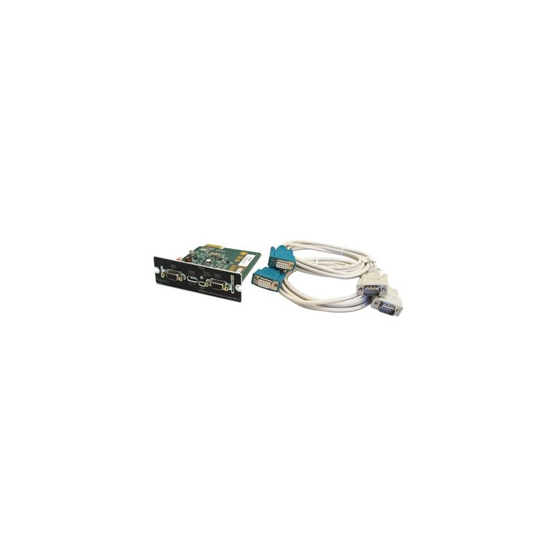 Schneider AP9624 UPS Interface Expander 2 - Adaptér pro vzdálené řízení - SmartSlot - RS-232 x 2