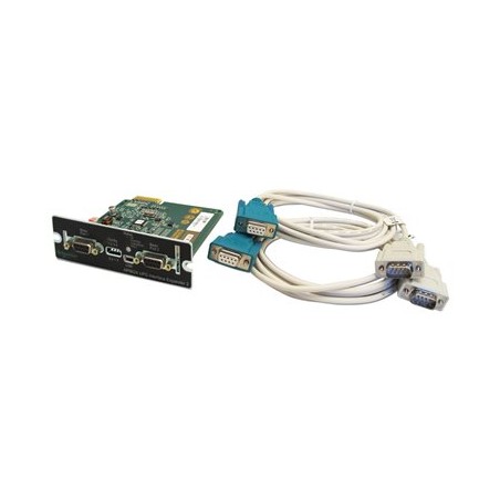 Schneider AP9624 UPS Interface Expander 2 - Adaptér pro vzdálené řízení - SmartSlot - RS-232 x 2