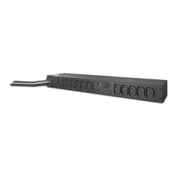 APC Basic Rack PDU - Pásek na rozvod silnoproudu (k montáži na regál) - AC 200/208/230 V - vstup: NEMA L6-30 - výstupní