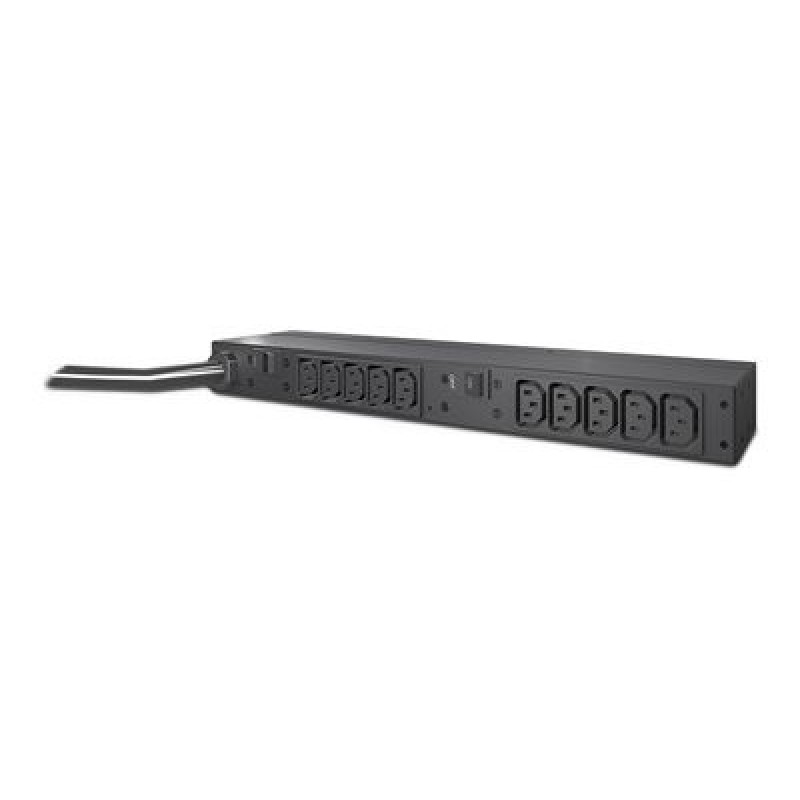 APC Basic Rack PDU - Pásek na rozvod silnoproudu (k montáži na regál) - AC 200/208/230 V - vstup: NEMA L6-30 - výstupní