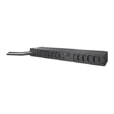 APC Basic Rack PDU - Pásek na rozvod silnoproudu (k montáži na regál) - AC 200/208/230 V - vstup: NEMA L6-30 - výstupní