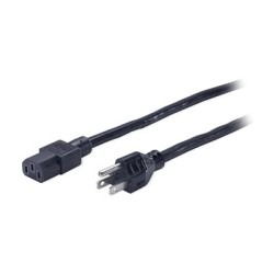 APC - Elektrický kabel - NEMA 5-15 (M) do power IEC 60320 C13 - AC 120 V - 2.44 m - černá - pro P/N: SCL500RM1U, SMT1500X93