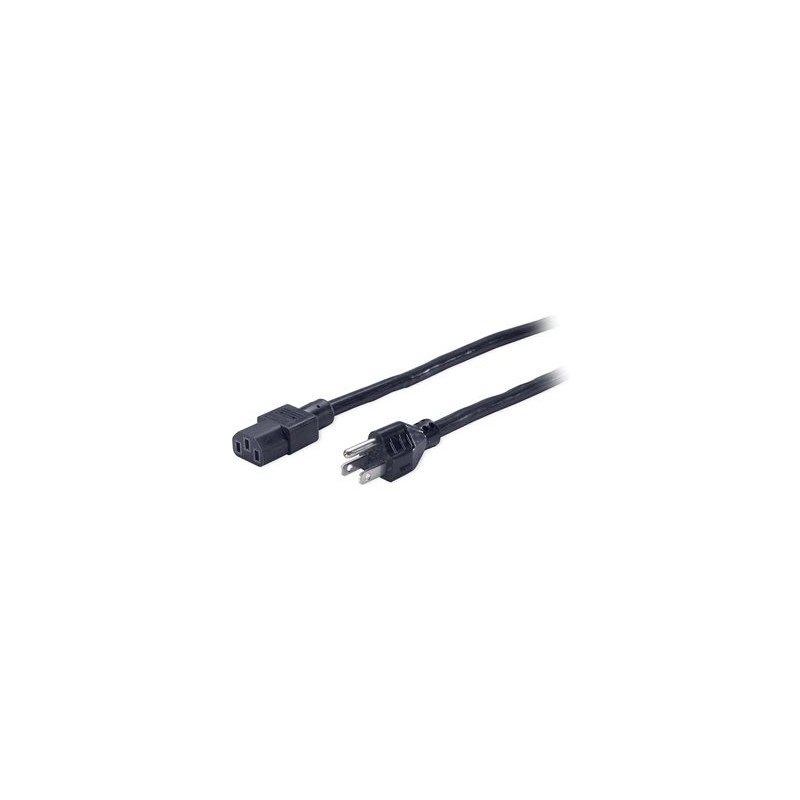 APC - Elektrický kabel - NEMA 5-15 (M) do power IEC 60320 C13 - AC 120 V - 2.44 m - černá - pro P/N: SCL500RM1U, SMT1500X93