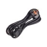 APC - Elektrický kabel - IEC 60320 C19 do BS 1363A (M) - 2.44 m - černá - pro P/N: SMT2200I-AR, SMT2200R2I-AR, SMT3000I-AR