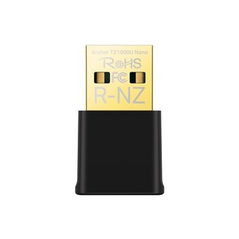 TP-Link Archer TX1800U Nano V1.6 - Síťový adaptér - USB 2.0 - Wi-Fi 5, Wi-Fi 6