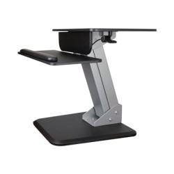 StarTech.com Height Adjustable Standing Desk Converter - Sit Stand Desk with One-finger Adjustment - Ergonomic Desk (ARMSTS)