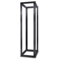 APC NetShelter 4 Post Open Frame Rack - Rozvaděč stojanový - černá - 44U - pro P/N: SMTL1500RM3UC, SMTL1500RMI3UC