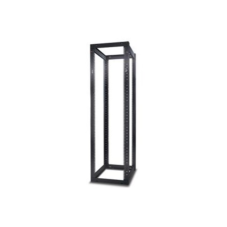 APC NetShelter 4 Post Open Frame Rack - Rozvaděč stojanový - černá - 44U - pro P/N: SMTL1500RM3UC, SMTL1500RMI3UC