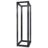 APC NetShelter 4 Post Open Frame Rack - Rozvaděč stojanový - černá - 44U - pro P/N: SMTL1500RM3UC, SMTL1500RMI3UC