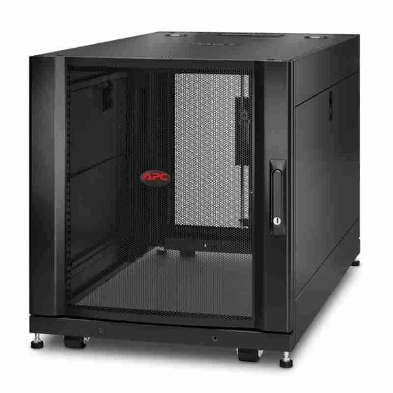 APC NetShelter SX - Rozvaděč stojanový skříň - černá - 12U - 19" - kompatibilní s TAA - pro P/N: SMTL1500RM3UC, SMTL1500RMI3UC