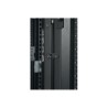 APC NetShelter SX Enclosure - Rozvaděč stojanový - černá - 48U - 19"