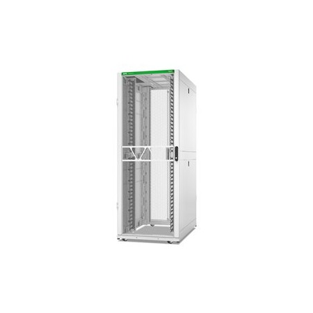 APC NetShelter SX - Rozvadec stojanový skrín - 1991H x 750W x 1200D mm, s bocnicemi - podlahové provedení - bílá - 42U - 19"