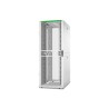 APC NetShelter SX - Rozvadec stojanový skrín - 1991H x 750W x 1200D mm, s bocnicemi - podlahové provedení - bílá - 42U - 19"