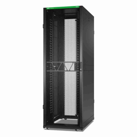 APC NetShelter SX - Rozvadec stojanový skrín - 2258H x 750W x 1200D mm, s bocnicemi - podlahové provedení - cerná - 48U - 19"