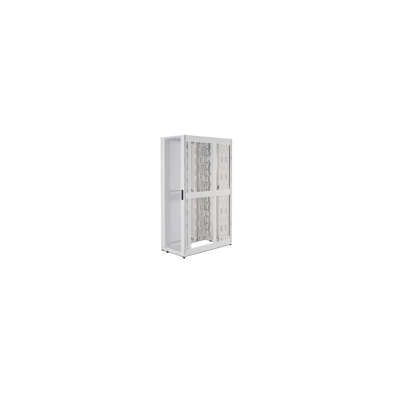 APC NetShelter SX - Rozvaděč stojanový skříň - bílá - 48U - 19" - kompatibilní s TAA