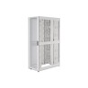 APC NetShelter SX - Rozvaděč stojanový skříň - bílá - 48U - 19" - kompatibilní s TAA