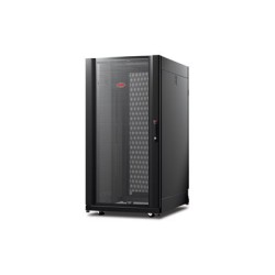 APC NetShelter AV Enclosure with Sides and 10-32 Threaded Rails - Rozvaděč stojanový - černá - 24U