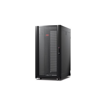 APC NetShelter AV Enclosure with Sides and 10-32 Threaded Rails - Rozvaděč stojanový - černá - 24U