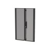APC - Dveře regálu - černá - 20U - pro NetShelter SX Colocation 2 x 20U Enclosure with Sides