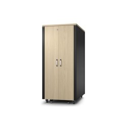 APC NetShelter - Rozvaděč stojanový - zvukotěsný - AC 230 V - javor - 32U - 19"