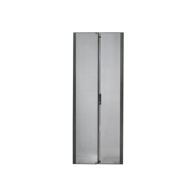 APC - Dveře regálu - černá - 48U - pro NetShelter SX