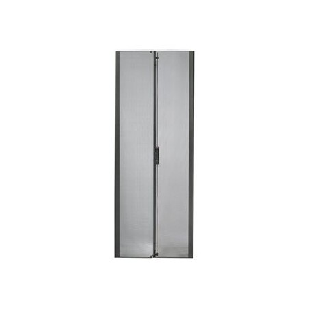 APC - Dveře regálu - černá - 48U - pro NetShelter SX