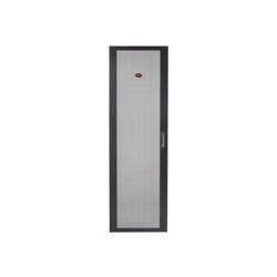 APC NetShelter SV Perforated Flat Door - Dveře regálu - černá - 42U - pro P/N: NBPD0160A, NBWL0355A, SMX2KR2UX145