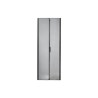 APC NetShelter SX Perforated Split Doors - Dveře regálu - černá - 45U - pro P/N: NBPD0160A, NBWL0355A, NBWL0356A, SMX2KR2UX145