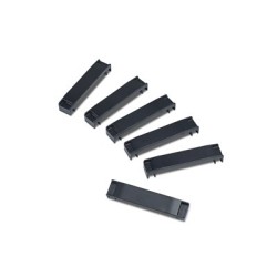 APC - Cable retainer - černá - kompatibilní s TAA (balení 6) - pro P/N: SMX1000CUS, SMX1500RM2UCNCUS, SMX1500RM2UCUS